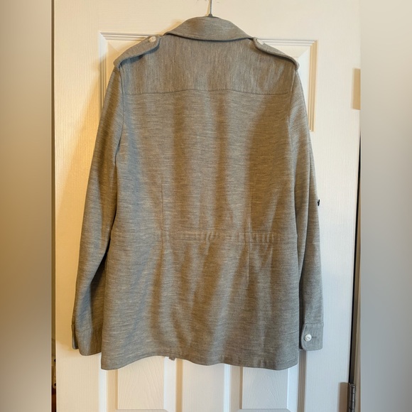 🌹Rag & Bone Jacket Ohara Wool Knit Field in Grey, Small - Picture 7 of 7